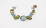 Carica l&#39;immagine nel visualizzatore di Gallery, Bracciale in Acquamarina e Opale celeste
