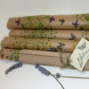 "Forget-me-not"gift wrapping paper