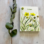 Load image into Gallery viewer, &quot;Yellow buttercups&quot; Paperback Notepad
