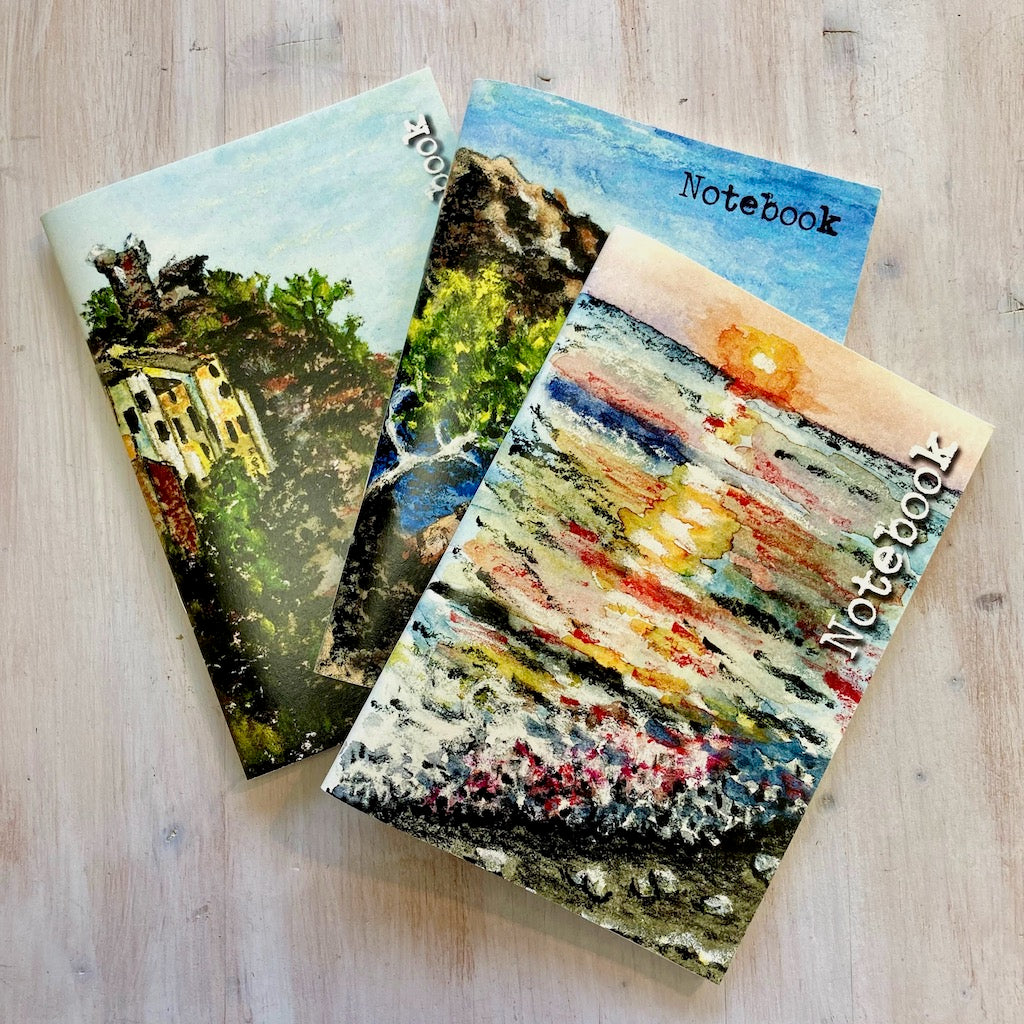 "Village on the sea" Notebook