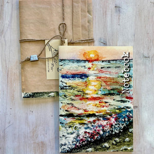 "Sunrise over the sea" Notebook