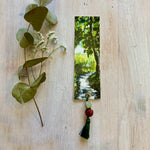 Load image into Gallery viewer, Decorated bookmark&quot;Path in the woods&quot;
